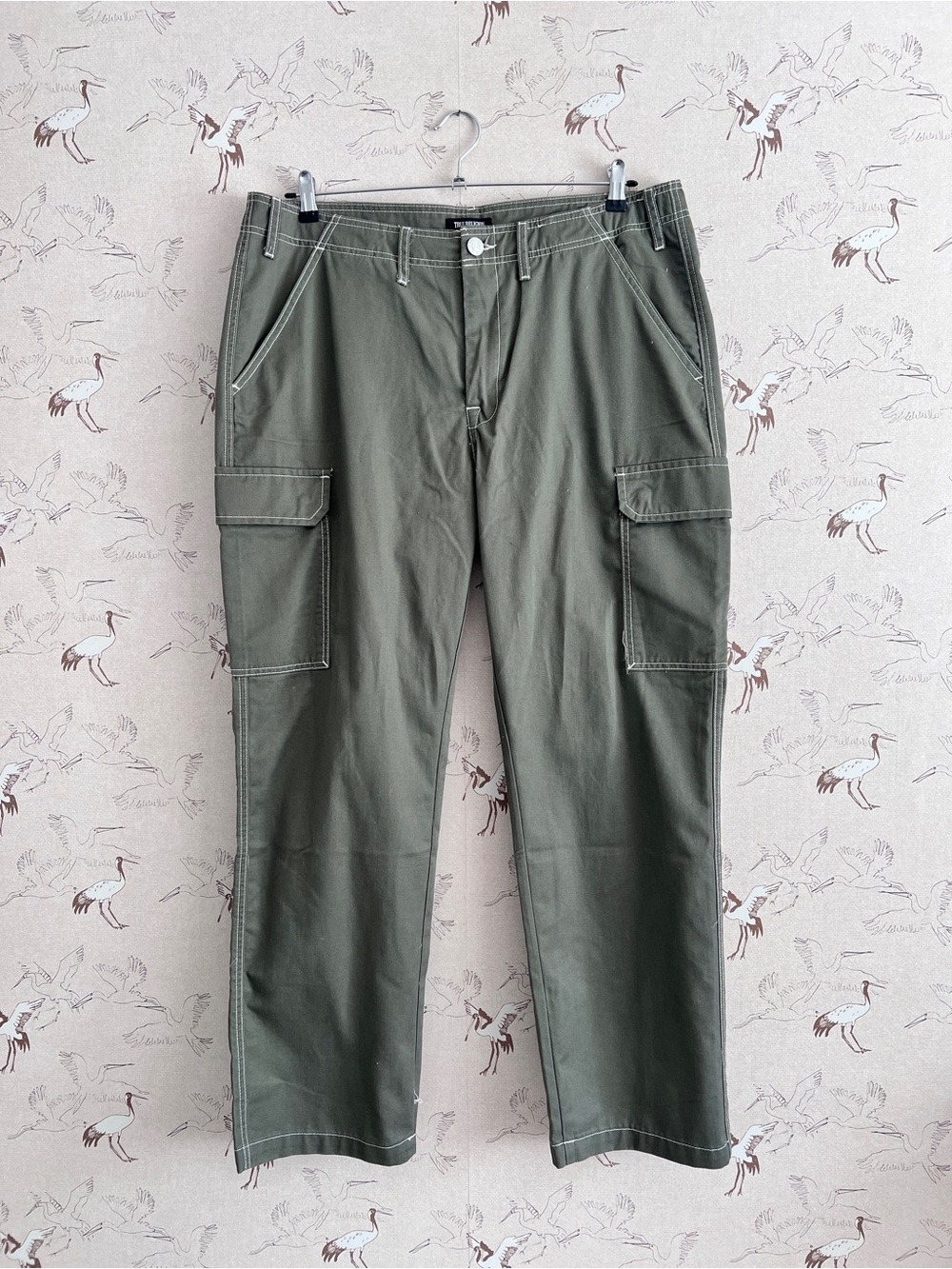True religion‎ mens cargo pants green